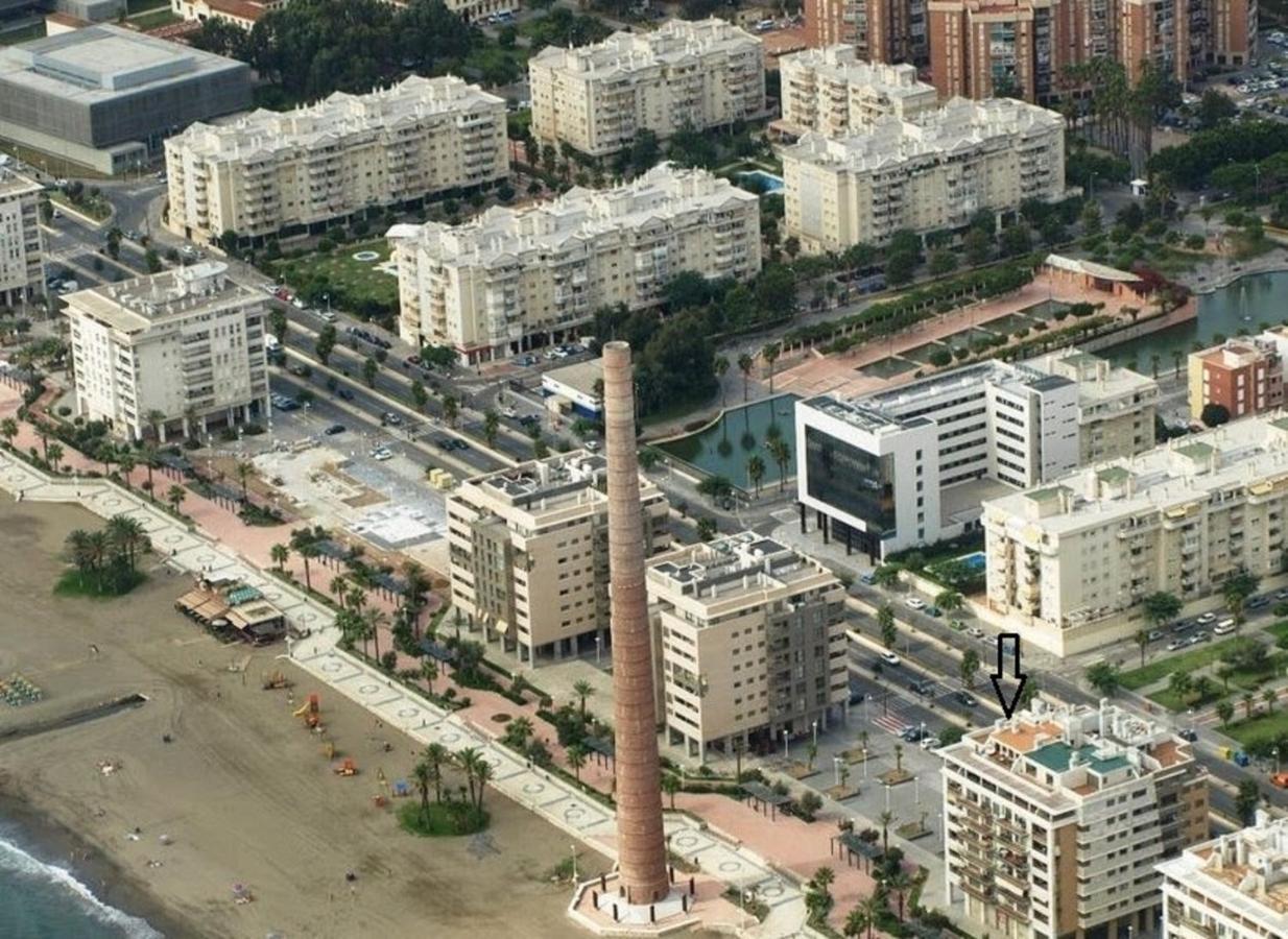 Ferienwohnung Paseo Maritimo Antonio Banderas Málaga Exterior foto